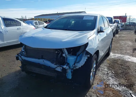 2019 Chevrolet Equinox Lt из США, поврежденный, VIN 2GNAXUEV7K6168621
